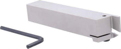 Iscar - GHD, External, Left Hand, 0.4" Max Depth of Cut, 0.157 to 0.197" Groove Width, Indexable Grooving Tool Holder - GI.. Insert Compatibility, 1" Shank Height, 1" Shank Width, 6" OAL - Americas Industrial Supply