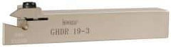 Iscar - Right Hand Cut, GI.., GPV.., TIP.. Insert, Indexable Cutoff Toolholder - 0.36" Max Depth of Cut, 3/4" Shank Width, 3/4" Shank Height, 4-1/2" OAL - Americas Industrial Supply