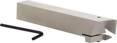 Iscar - External Thread, 0.67" Max Depth of Cut, 0.016" Min Groove Width, 6" OAL, Left Hand Indexable Grooving Cutoff Toolholder - 1" Shank Height x 1" Shank Width, GI.. Insert Style, GHG Toolholder Style, Series Cut Grip - Americas Industrial Supply