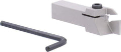 Iscar - External Thread, 0.67" Max Depth of Cut, 3mm Min Groove Width, 78mm OAL, Right Hand Indexable Grooving Cutoff Toolholder - 16mm Shank Height x 16mm Shank Width, GI.. Insert Style, GHG Toolholder Style, Series Cut Grip - Americas Industrial Supply
