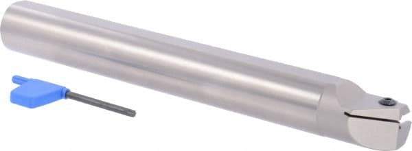 Iscar - 1.52" Min Bore Diam, 10" OAL, 1-1/4" Shank Diam, GHI Indexable Boring Bar - GI.. Insert - Americas Industrial Supply