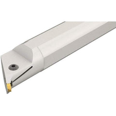 Iscar - 1.48" Min Bore Diam, 10" OAL, 1-1/4" Shank Diam, GHIU Indexable Boring Bar - 1.73" Max Bore Depth, GIPI Insert - Americas Industrial Supply