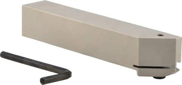 Iscar - GHM, External, Left Hand, 0.189" Max Depth of Cut, 1/4" Max Groove Width, Indexable Grooving Tool Holder - GI.. Insert Compatibility, 1" Shank Height, 1" Shank Width, 6" OAL - Americas Industrial Supply