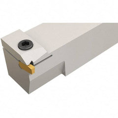 Iscar - GHMP, External, Left Hand, 0.189" Max Depth of Cut, 1/4" Max Groove Width, Indexable Grooving Tool Holder - GI.. Insert Compatibility, 1" Shank Height, 1" Shank Width, 6" OAL - Americas Industrial Supply