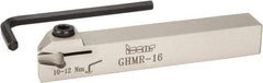 Iscar - GHMR, External, Right Hand, 4.8mm Max Depth of Cut, 0.189 to 0.189" Groove Width, Indexable Grooving Tool Holder - GI.., GPV.., TIP.. Insert Compatibility, 16mm Shank Height, 16mm Shank Width, 115mm OAL - Americas Industrial Supply