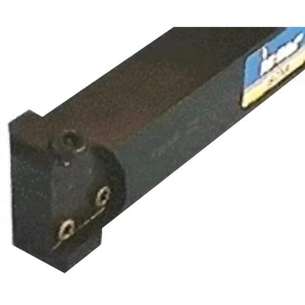 Iscar - PHA, External, Left Hand, 0.64" Max Depth of Cut, Indexable Grooving Tool Holder - GDMW 2.4 Insert Compatibility, 1" Shank Height, 1" Shank Width, 6" OAL - Americas Industrial Supply