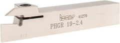 Iscar - PHG, External, Right Hand, 0.67" Max Depth of Cut, 3/32 to 1/8" Groove Width, Indexable Grooving Tool Holder - 3/4" Shank Height, 3/4" Shank Width, 4-1/2" OAL - Americas Industrial Supply