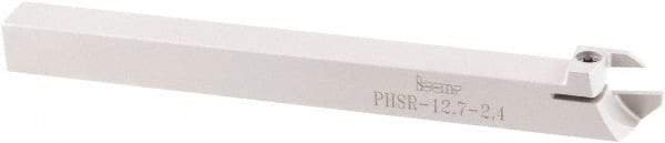 Iscar - PHS, External, Right Hand, 1/2" Max Depth of Cut, 3/32 to 1/8" Groove Width, Indexable Grooving Tool Holder - GDMW 2.4 Insert Compatibility, 1/2" Shank Height, 1/2" Shank Width, 5.9" OAL - Americas Industrial Supply