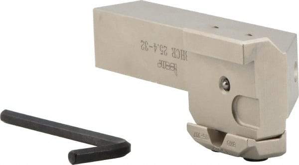Iscar - Right Hand Indexable Grooving Cutoff Toolholder - 1" Shank Height x 1" Shank Width, GI.. Insert Style, UBHC Toolholder Style, Series Cut Grip - Americas Industrial Supply