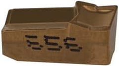 Iscar - 4GFF Grade IC656, 4mm Cutting Width Carbide Cut-Off Insert - Neutral, 0.25mm Corner Radius, TiC/TiCN/TiN Finish - Americas Industrial Supply