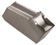 Iscar - GFN A IC20 Grade, 0.2012" Cutting Width, Carbide Cutoff Insert - 0° Neutral Lead Angle, 0.011" Cnr Rad, Single End - Americas Industrial Supply