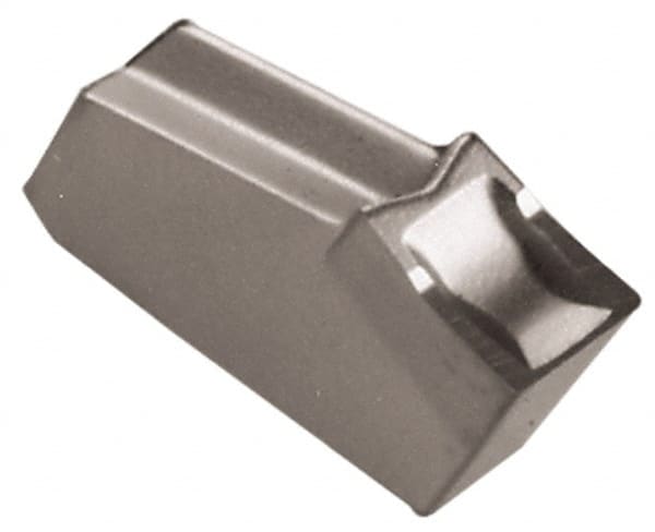 Iscar - GFL C IC354 Grade, 0.1181" Cutting Width, Carbide Cutoff Insert - 15° Left Hand Lead Angle, 0.0079" Cnr Rad, TiCN Coated, Single End - Americas Industrial Supply