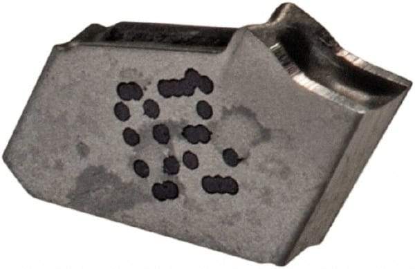 Iscar - GFN1.6 IC20 Grade, 0.063" Cutting Width, Carbide Cutoff Insert - Neutral Lead Angle, 0.0063" Cnr Rad, Single End - Americas Industrial Supply