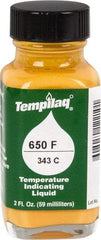 Tempil - 650°F Temp Indicating Liquid - 2 Ounce Container, 343°C - Americas Industrial Supply