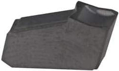 Iscar - GFN IC54 Grade, 0.1193" Cutting Width, Carbide Cutoff Insert - 0° Neutral Lead Angle, 0.0079" Cnr Rad, Single End - Americas Industrial Supply