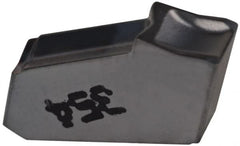 Iscar - GFN IC354 Grade, 0.1193" Cutting Width, Carbide Cutoff Insert - 0° Neutral Lead Angle, 0.0079" Cnr Rad, TiCN Coated, Single End - Americas Industrial Supply