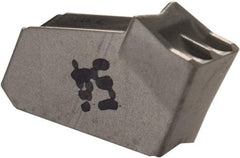 Iscar - GFN3 W IC54 Grade, 0.1181" Cutting Width, Carbide Cutoff Insert - Neutral Lead Angle, 0.0079" Cnr Rad, Single End - Americas Industrial Supply