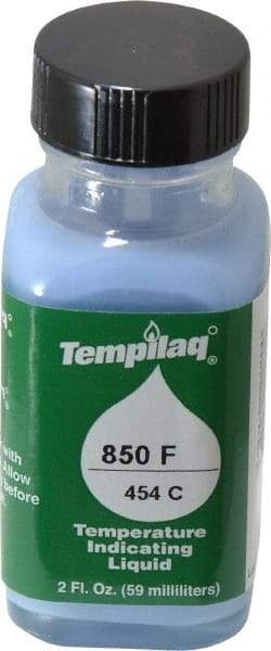 Tempil - 850°F Temp Indicating Liquid - 2 Ounce Container, 454°C - Americas Industrial Supply