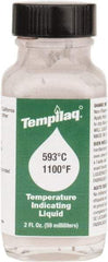 Tempil - 1,100°F Temp Indicating Liquid - 2 Ounce Container, 593°C - Americas Industrial Supply