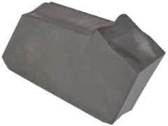 Iscar - GFR IC54 Grade, 0.0945" Cutting Width, Carbide Cutoff Insert - 8° Right Hand Lead Angle, 0.0063" Cnr Rad, Single End - Americas Industrial Supply