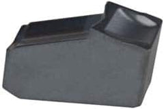 Iscar - GFR IC354 Grade, 0.1181" Cutting Width, Carbide Cutoff Insert - 8° Right Hand Lead Angle, 0.0079" Cnr Rad, TiCN Coated, Single End - Americas Industrial Supply