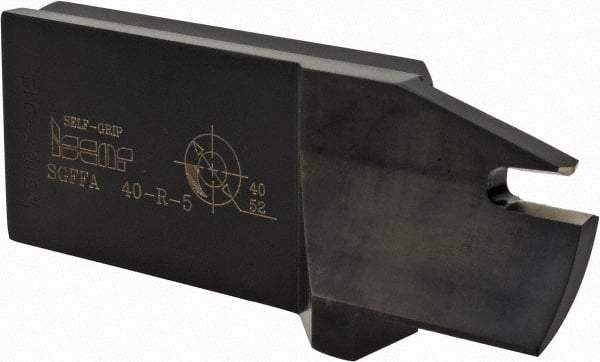 Iscar - 5" Groove Width, 25mm Max Depth of Cut, Right Hand Cut, SGFFA Indexable Grooving Blade - GFF-N Insert Style, Series Self-Grip - Americas Industrial Supply