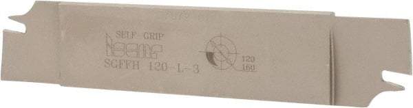 Iscar - 1.2598" Blade Height, 0.2047" Blade Width, 5.9055" OAL, Left Hand Cut, Double End Indexable Cut-Off Blade - 25mm Max Depth of Cut, SGFFH Blade - Americas Industrial Supply