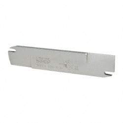 Iscar - 1.2598" Blade Height, 0.2047" Blade Width, 5.9055" OAL, Right Hand Cut, Double End Indexable Cut-Off Blade - 35mm Max Depth of Cut, SGFFH Blade, Self Grip Series - Americas Industrial Supply