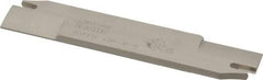 Iscar - 1.2598" Blade Height, 0.2047" Blade Width, 5.9055" OAL, Right Hand Cut, Double End Indexable Cut-Off Blade - 35mm Max Depth of Cut, SGFFH Blade, Self Grip Series - Americas Industrial Supply