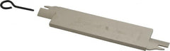 Iscar - 1.2598" Blade Height, 0.2047" Blade Width, 5.9055" OAL, Right Hand Cut, Double End Indexable Cut-Off Blade - 20mm Max Depth of Cut, SGFFH Blade, Self Grip Series - Americas Industrial Supply