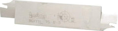 Iscar - 1.2598" Blade Height, 0.2047" Blade Width, 5.9055" OAL, Right Hand Cut, Double End Indexable Cut-Off Blade - 20mm Max Depth of Cut, SGFFH Blade, Self Grip Series - Americas Industrial Supply