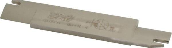 Iscar - 1.2598" Blade Height, 0.2047" Blade Width, 5.9055" OAL, Right Hand Cut, Double End Indexable Cut-Off Blade - 30mm Max Depth of Cut, SGFFH Blade, Self Grip Series - Americas Industrial Supply