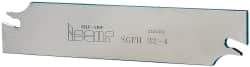 Iscar - 1.2598" Blade Height, 1/8" Blade Width, 5.9055" OAL, Right Hand Cut, Double End Indexable Cut-Off Blade - SGFH Blade, Self Grip Series - Americas Industrial Supply