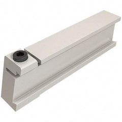 Iscar - Tool Block Style SGTBR, 19mm Blade Height, 100mm OAL, Indexable Cutoff Blade Tool Block - 25mm Shank Height, 19mm Shank Width, Series Tool Blocks - Americas Industrial Supply
