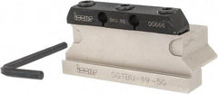 Iscar - Tool Block Style SGTBU, 1.02" Blade Height, 3.4" OAL, 1.7"& OAH, Indexable Cutoff Blade Tool Block - 3/4" Shank Height, 0.79" Shank Width, Reversible, Through Coolant, Series Self Grip - Americas Industrial Supply
