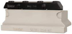 Iscar - Tool Block Style SGTBU, 1.26" Blade Height, 4.33" OAL, 1.95"& OAH, Indexable Cutoff Blade Tool Block - 1" Shank Height, 1.03" Shank Width, Reversible, Through Coolant, Series Self Grip - Americas Industrial Supply