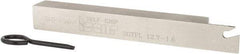 Iscar - SGTF, Left Hand Cut, 1.18" Max Workpc Diam, GFN, GFR Insert, Indexable Cutoff Toolholder - 1/2" Shank Width, 1/2" Shank Height, 4.3" OAL - Americas Industrial Supply
