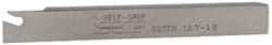 Iscar - SGTF, Right Hand Cut, 1.38" Max Workpc Diam, GFN, GFR Insert, Indexable Cutoff Toolholder - 5/8" Shank Width, 5/8" Shank Height, 4-1/2" OAL - Americas Industrial Supply