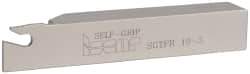 Iscar - SGTF, Right Hand Cut, 1.75" Max Workpc Diam, GFN, GFR Insert, Indexable Cutoff Toolholder - 3/4" Shank Width, 3/4" Shank Height, 4-1/2" OAL - Americas Industrial Supply