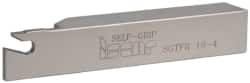 Iscar - SGTF, Right Hand Cut, 2" Max Workpc Diam, GFN, GFR Insert, Indexable Cutoff Toolholder - 3/4" Shank Width, 3/4" Shank Height, 4-1/2" OAL - Americas Industrial Supply