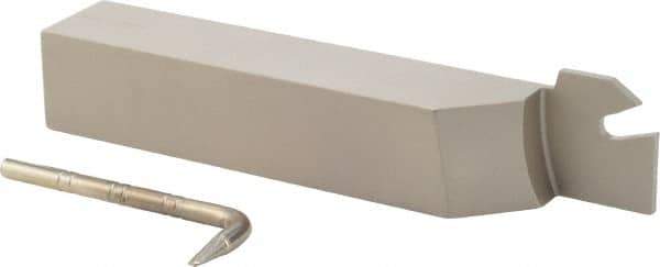 Iscar - SGTH, Right Hand Cut, 2.05" Max Workpc Diam, GTN 3.., GTR 3.. Insert, Indexable Cutoff Toolholder - 0.98 Max Depth of Cut, 1" Shank Width, 1" Shank Height, 5.9" OAL - Americas Industrial Supply