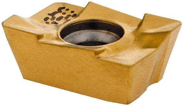Iscar - ADMT1505 HS Grade IC250 Carbide Milling Insert - TiCN/TiN Finish, 0.222" Thick, 0.8mm Corner Radius - Americas Industrial Supply