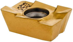 Iscar - ADMT1505 HS Grade IC250 Carbide Milling Insert - TiCN/TiN Finish, 0.222" Thick, 0.8mm Corner Radius - Americas Industrial Supply