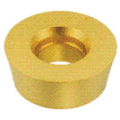 Iscar - RPMW43 Grade IC20 Carbide Milling Insert - Uncoated, 3/16" Thick, 1/2" Inscribed Circle - Americas Industrial Supply