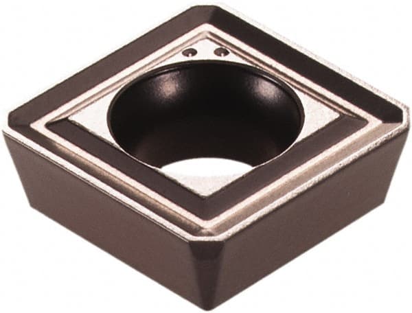 Iscar - SDMT32 N Grade IC520M Carbide Milling Insert - TiCN Finish, 0.1252" Thick, 0.3748" Inscribed Circle - Americas Industrial Supply