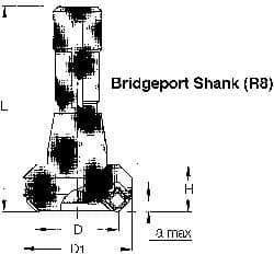 Iscar - Retaining Screw for Indexable Face/Shell Mills - Industry Std 7000240 - Americas Industrial Supply