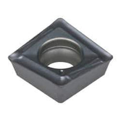 Iscar - XOMT060204 GF Grade IC908 Carbide Indexable Drill Insert - TiAlN Finish, Square, 6mm Inscribed Circle - Americas Industrial Supply