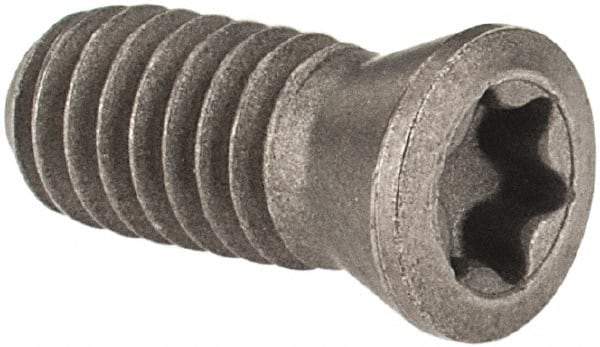 Iscar - Torx Cap Screw for Indexable Grooving & Turning - M4 Thread, For Use with Inserts - Americas Industrial Supply