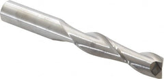 Niagara Cutter - 1/2", 2" LOC, 1/2" Shank Diam, 4" OAL, 2 Flute, Solid Carbide Square End Mill - Single End, Uncoated, Spiral Flute, 30° Helix, Centercutting, Right Hand Cut, Right Hand Flute, Series C230 - Americas Industrial Supply