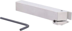 Iscar - TGD, External, Left Hand, 0.29" Max Depth of Cut, 0.118 to 1/8" Groove Width, Indexable Grooving Tool Holder - TGMF 3.. Insert Compatibility, 3/4" Shank Height, 3/4" Shank Width, 5" OAL - Americas Industrial Supply